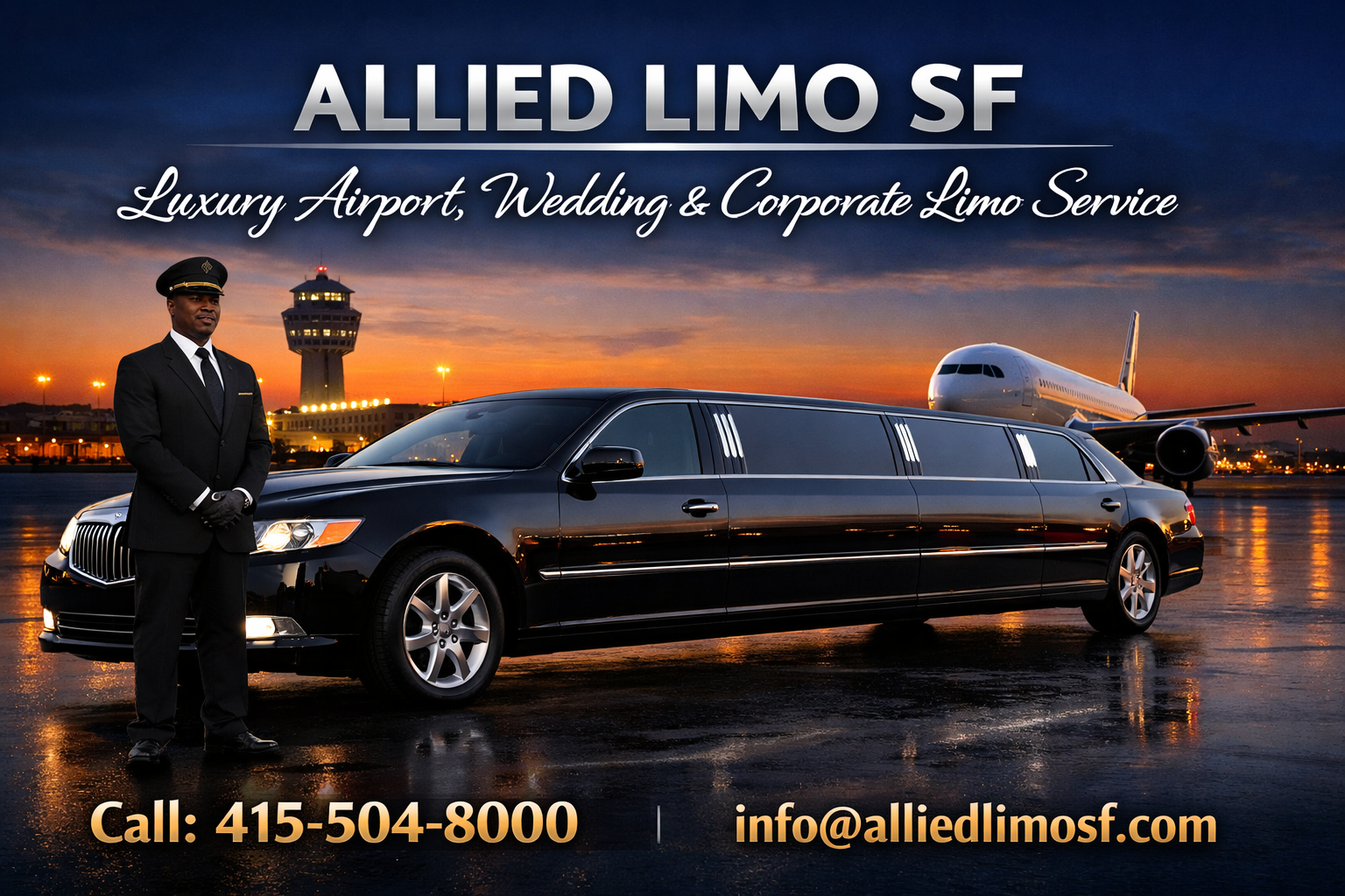 Premium Limousine Service in San Francisco for Airport, Wedding & Corporate Travel